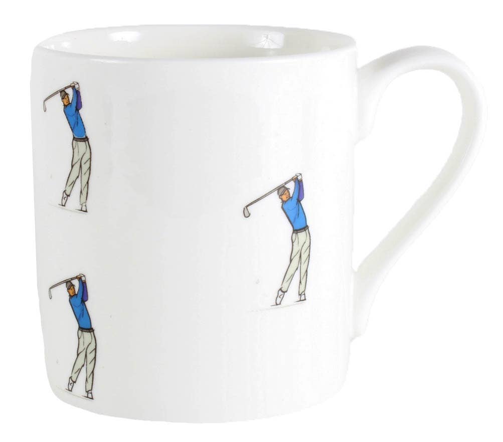 Golfkrus i benporselen med illustrasjon