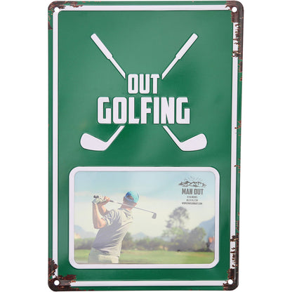 Fotoramme med golfmotiv – passer 10 x 15 cm bild