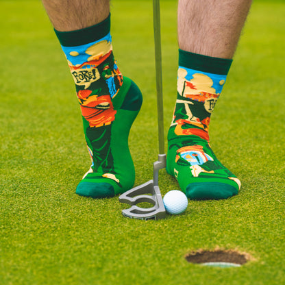 Ikke forstyrr – golfen er på! Sokker