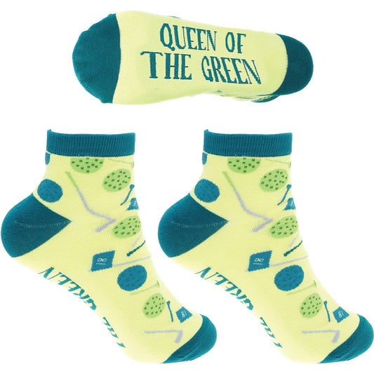 Queen of the Green – golf ankelsokker