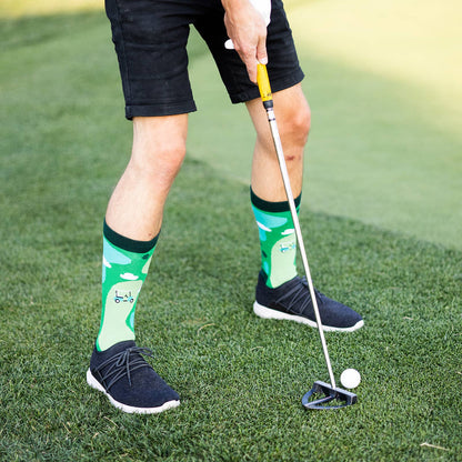 Jeg skulle heller vært på golfbanen – sokker