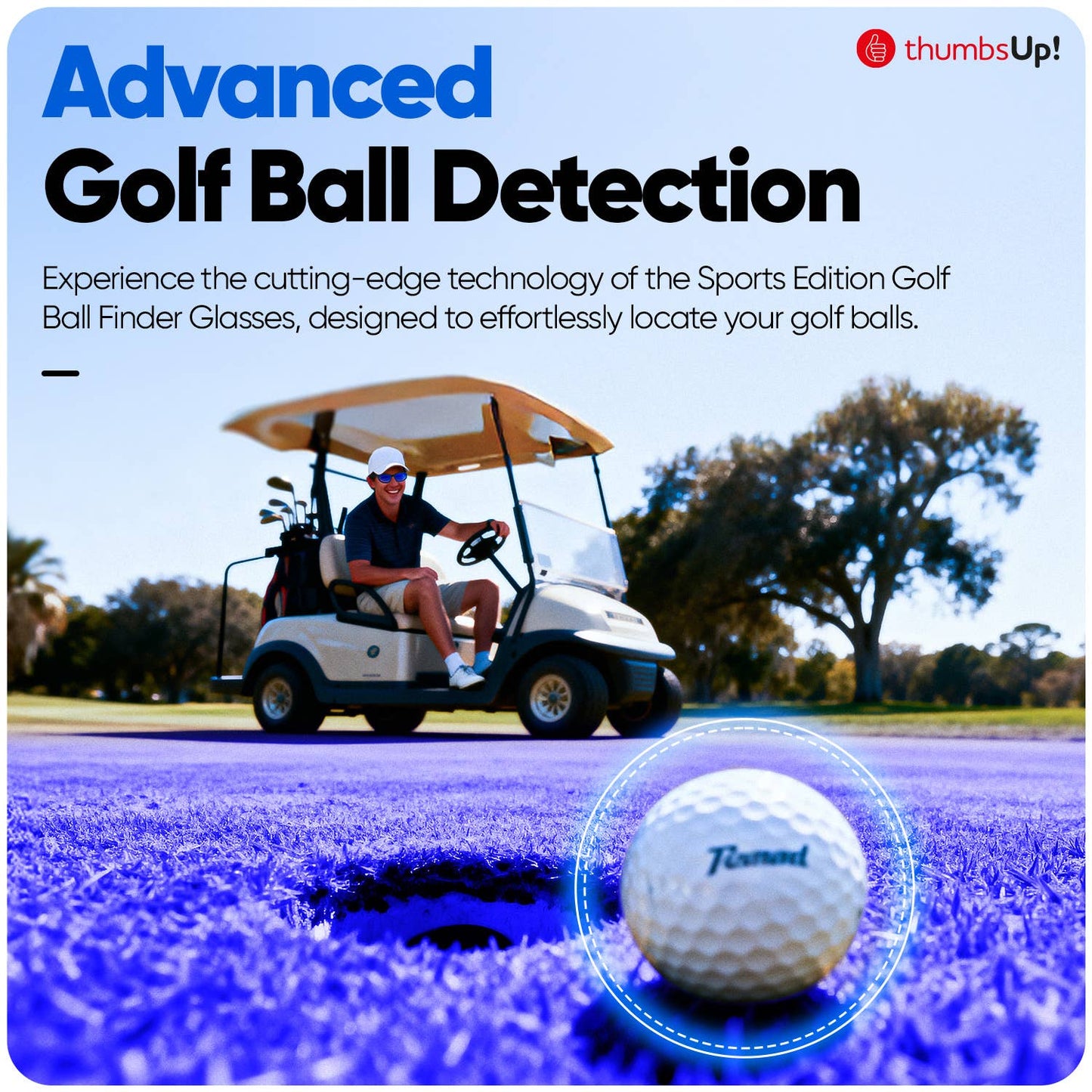 Golfballfinner-briller – Sports Edition