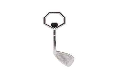 Flaskeåpner med golfkølle-design