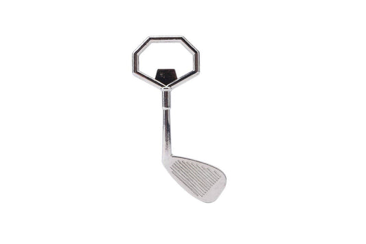 Flaskeåpner med golfkølle-design