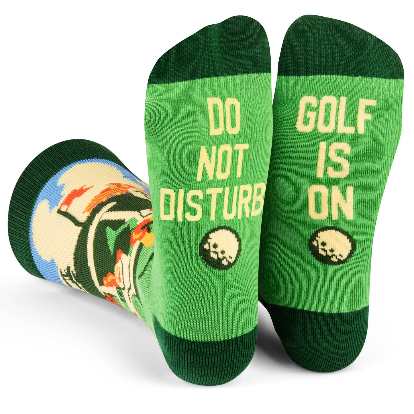Ikke forstyrr – golfen er på! Sokker