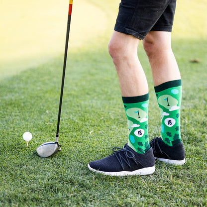 Jeg skulle heller vært på golfbanen – sokker