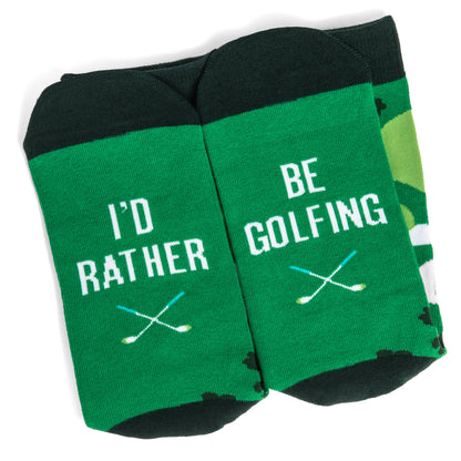 Jeg skulle heller vært på golfbanen – sokker