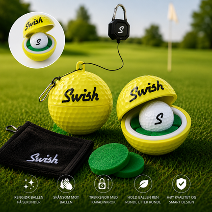 Swish golfballrenser gul
