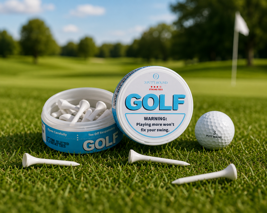 Upper Decky golfpegger – blå