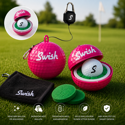 Swish golfballrenser rosa